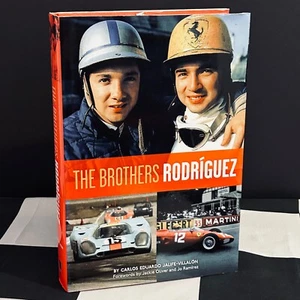 THE BROTHERS RODRIGUEZ BOOK PEDRO RICARDO FERRARI 156 PORSCHE 917 GT40 LE MANS - Imagen 1 de 8
