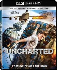 Uncharted 4K UHD + Blu-ray + DIGITAL. NEW FREE SHIPPING