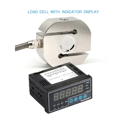 Load Cell Sensor with Indicator Display Alarm Value Relay Outputs Unit:G KG T KN - Image 1 of 4