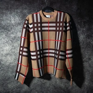 Burberry sweater Checked cotton blend - Picture 1 of 10