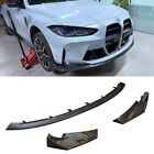 Carbon Fiber For BMW G80 M3 G82 G83 M4 2021UP CSL Style Front Bumpers Lip Chin BMW M3