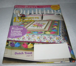 Fons and Porter's Love of Quilting Magazine - March April 2010 Issue - - Picture 1 of 6