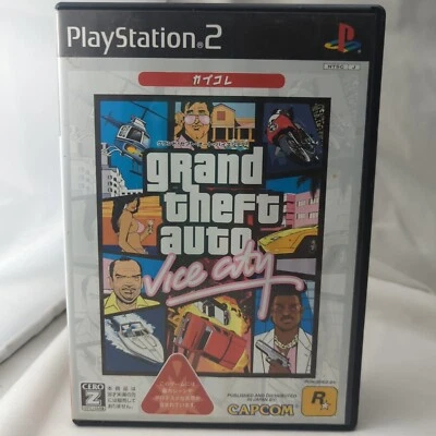 Grand Theft Auto Vice City PlayStation 2 NTSC-J (Region Locked) US Seller  - Image 1 of 4