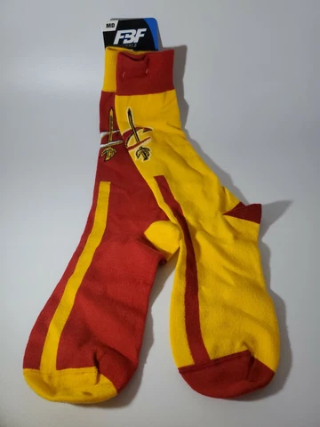 NBA Cleveland Cavaliers Crew Dress Socks Medium 5-10 New Cover
