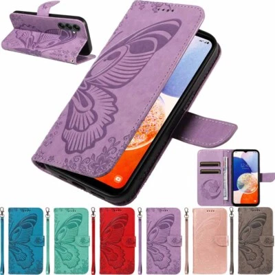 For Samsung A15 A25 A35 A14 A34 A54 A13 A23 Flip Wallet Leather Stand Case Cover - Image 1 of 4
