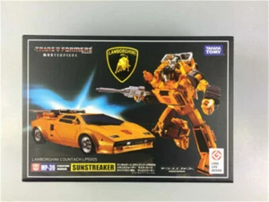 New Transformers Cybertron MP-39 Sunstreaker Lamborghini Countach LP500S Box Set - Picture 1 of 10