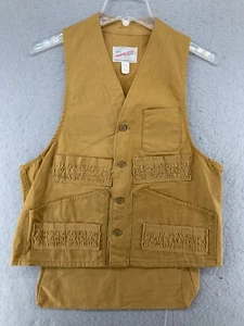 Winchester Hunting Vest Mens Small Trailblazer Birdbag Vintage Canvas Outdoor - Picture 1 of 7