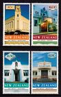 New Zealand 1999 Art Deco Buildings Complete Mint MNH Set SC 1569-1572