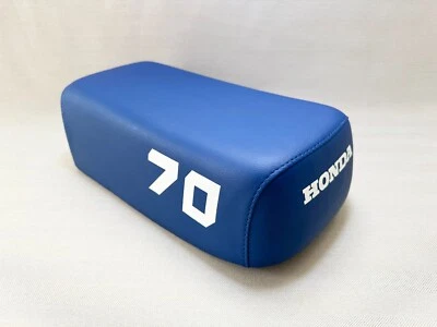 Honda ATC70 ATC 70 1978-1985 sillín asiento panorámico (azul) motocicleta completa nueva. Foto 1 de 4