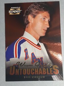 Wayne Gretzky Untouchables 100 Points 1996 Pinnacle Summit Limited Edition /1000