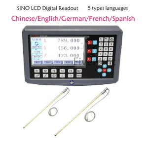 Larger 3 Axis LCD digital readout dro and linear scale / linear encoder milling - Picture 1 of 10