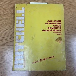 MITCHELL 1976-1985 Crash Collision Estimating Guide BODY SHOP REPAIR MANUAL, GM - Picture 1 of 5