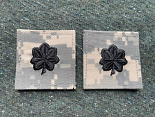 Original États-unis Forces Acu Lt Colonel Uniforme Rang Badges Crochet Loop Dos