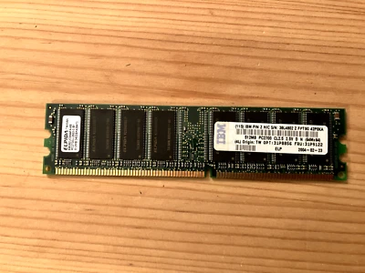 Hynix 512MB DDR333 PC2700 RAM Module HYMD264646A8J-JAA CL2 - Desktop Memory - Image 1 of 2
