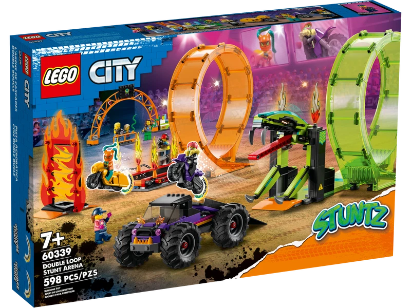 Lego City 60339 - Double Loop Stunt Arena NEW - Image 1 of 1