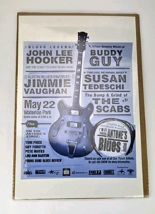 1st Annual Antone's Blues Festival 1999 Poster Advertisement Waterloo Park - Picture 1 of 3