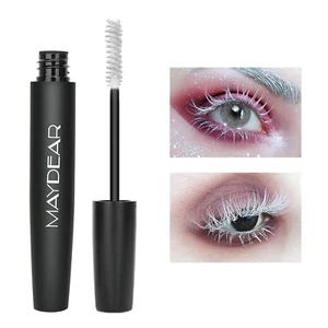 White Mascara for Eyelashes, Waterproof Colored Mascara Long Lasting Smudgeproof - Picture 1 of 4