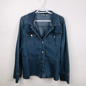 Cleo Women’s Taylored Jean Long Sleeved Shirt - Picture 1 of 10