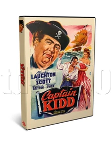 Captain Kidd (1945) Charles Laughton Adventure, Biography, Drama Movie on DVD - Imagen 1 de 3