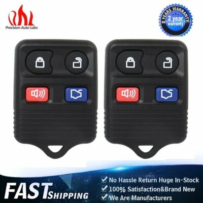 2pcs Keyless Entry Remote Control Car Key Fob Clicker Transmitter Replacement US - Image 1 of 4