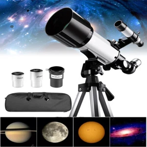 Powerful 400x70 HD Professional Astronomical Telescope With High Tripod Backpack - Picture 1 of 12