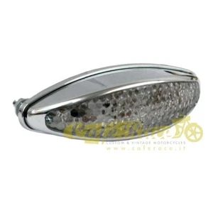 Faro posteriore a LED omologato con luce targa per moto custom cafè racer - Picture 1 of 2