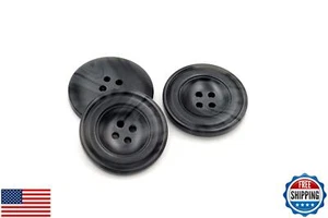 20PCS 4 Holes Sewing Round Craft Buttons Resin Snaps for Blazer Shirts Clothe - Picture 1 of 2