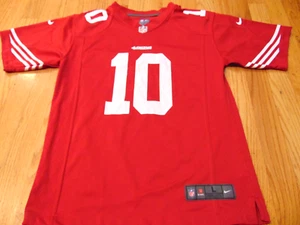 NIKE NFL ON FIELD SAN FRANCISCO 49ERS JIMMY GAROPPOLO JERSEY YOUTH L (14-16) - Picture 1 of 3