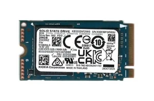 256GB NVMe M.2 2242 SSD Kioxia - 64 GT/s (PCIe® Gen4 x4) - never used - Picture 1 of 4