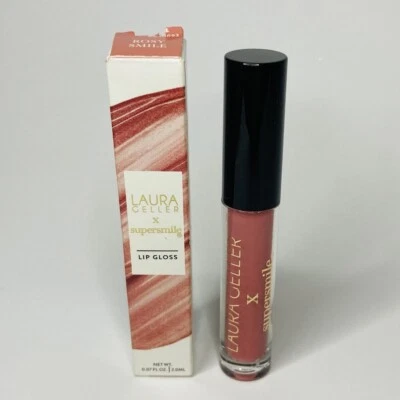 Laura Geller Supersmile Lip Gloss in Rosy Smile 0.07 oz NIB - Image 1 of 3