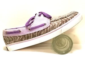 Zapatos planos de lona morada SPERRY Top Sider para mujer talla 8 M 977 2831 - Imagen 1 de 11
