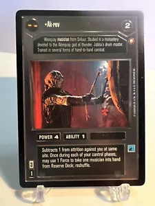 Star Wars CCG SWCCG Edición Especial Ak-rev Descifrador Casi Nuevo - Imagen 1 de 2