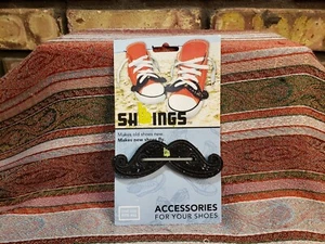 SHWINGS Mustache for shoes boots MAKE OLD SHOES NEW AGAIN! Great Price NEW - Picture 1 of 7