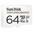 SanDisk 64GB Class10 100MB/s High Endurance MicroSDXC ZUR VIDEOÜBERWACHUNG OC