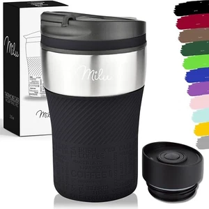 Termo Taza 210ml - Vaso Termico de Viaje - Café para Llevar - Taza de Viaje - Imagen 1 de 6