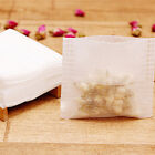 100X Empty Tea Bags Corn Fiber Fold Close Heat Seal Filter Paper Tea Infuser