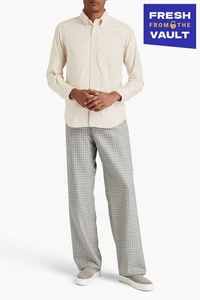 RRP€755 THOM BROWNE Button-Up Shirt Size 4 / XL Stripes Back Made in Italy - Picture 1 of 7