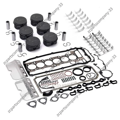 Cylinder Rebuilding Overhaul Kit for BMW M3 330i E39 E46 2.5 3.0 3.2 M52 M54 S52 - Image 1 of 4