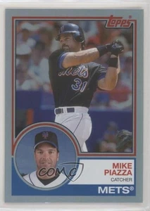 Topps Archives 2021 1983 Topps Rainbow Foil/150 Mike Piazza #159 Salón de la fama - Imagen 1 de 3