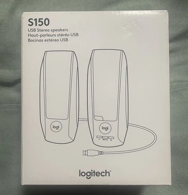 Logitech S150 USB Stereo Speakers Brand NEW - Image 1 of 4