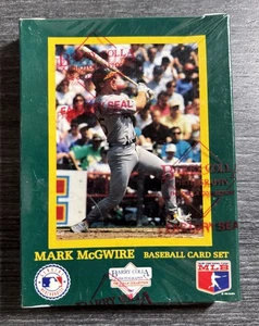 Juego de béisbol sellado de fábrica Mark McGwire 1992 Barry Colla - Imagen 1 de 2