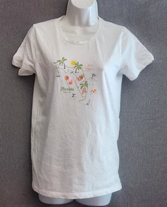 Damen J. Crew Collector Tee Map of Florida Re-Imagined 100% Cotton - Bild 1 von 8