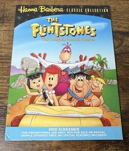 Hanna Barbera The Flinstones DVD Promo Screener In Sleeve HTF - Picture 1 of 3