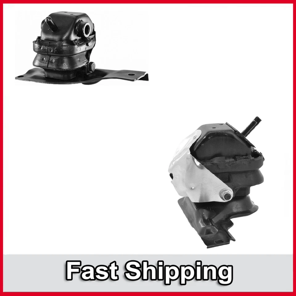 Front LH & RH Engine Motor Mount 2PCS For Lincoln Navigator Ford Lobo 4.6L 5.4L - Image 1 of 4