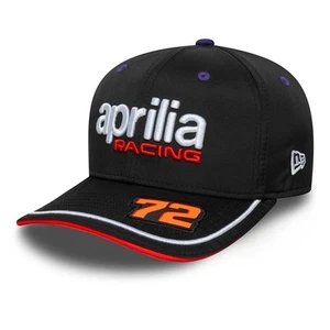 Aprilia Team Moto GP Marco Bezzecchi 9Seventy Cappellino Elasticizzato Snap Adulti - Nero - Foto 1 di 5