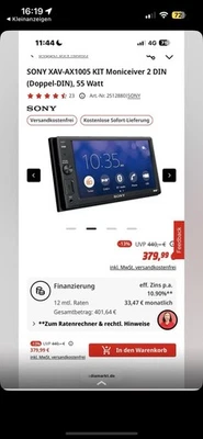 Sony Apple CarPlay - Bild 1 von 2