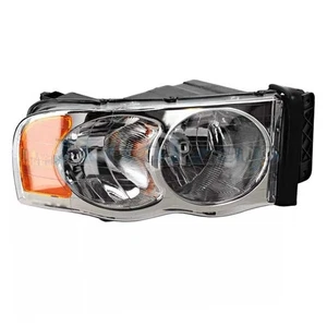 For 02-05 Ram Pickup Truck Headlight Headlamp Head Light Lamp w/Bulb Right Side - Picture 1 of 6
