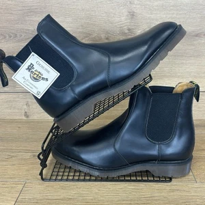 Dr Martens Chelsea Boots Men’s Size UK 9 Vintage Made In England - Brand New - Picture 1 of 17