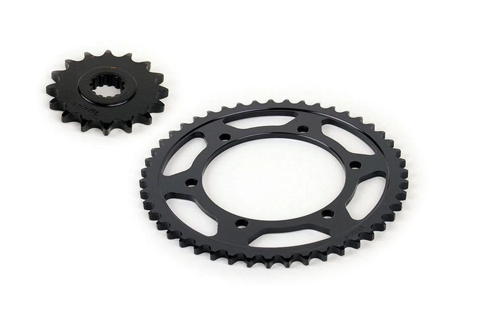 Yamaha FZR-1000 530 1987 1988 conversión piñón delantero y trasero 16/47 Foto 1 de 1