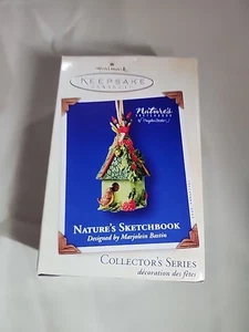 Hallmark Keepsake Ornament Natures Sketchbook 1st In The Series In Original Box - Picture 1 of 4